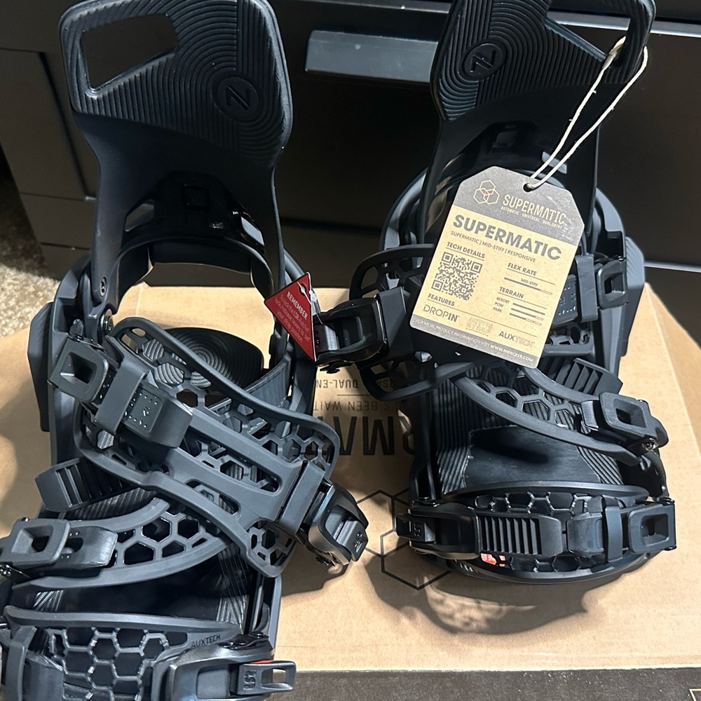 NWT Nidecker Supermatic Bindings
